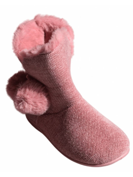 Sabino Winter Damen Hausschuhe in Rosa Farbe