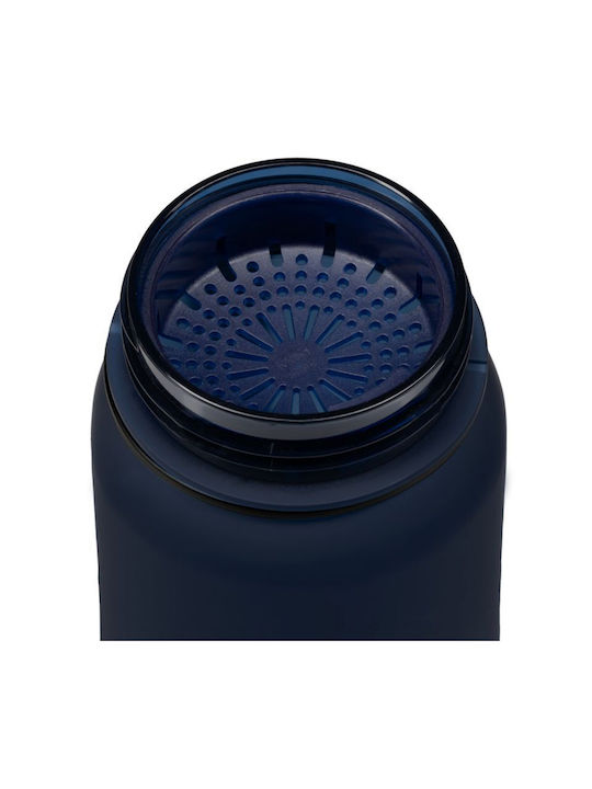 Alpinus Αθλητικό Παγούρι Πλαστικό 650ml Μπλε