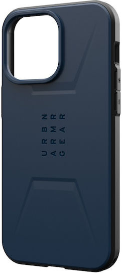 UAG Civilian Back Cover Σιλικόνης Μπλε (iPhone 15 Pro Max)