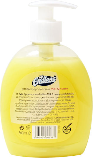 Endless Hand Soap Milk & Honey Cream Soap 300ml