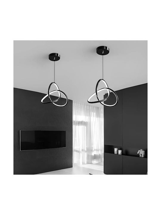 Powertech Pendant Light Single-Light with Natural White Light Black