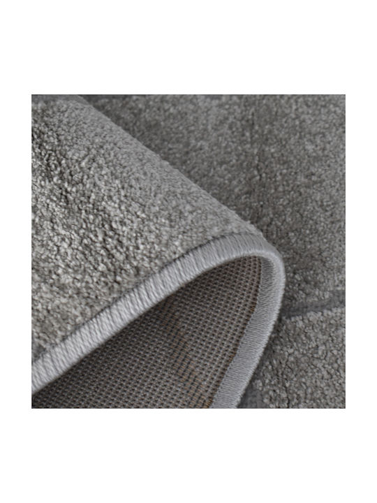 Rug Rectangular Grey