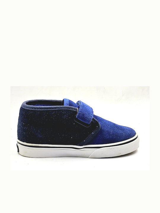 Vans Παιδικά Sneakers High Chukka με Σκρατς Μπλε