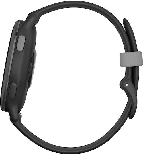 Garmin Vivoactive 5 Aluminium 42mm Waterproof Smartwatch with Heart Rate Monitor (Slate Bezel With Black Silicone Band)