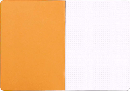 Rhodia Notizbuch A5 48 Blätter mit Weißen Seiten Orange