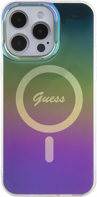 Guess Iml Iridescent Back Cover Black (iPhone 15 Pro)