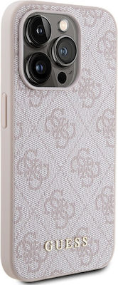 Guess Plastic Back Cover Pink (iPhone 15 Pro)