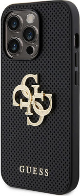 Guess Plastic Back Cover Black (iPhone 15 Pro)