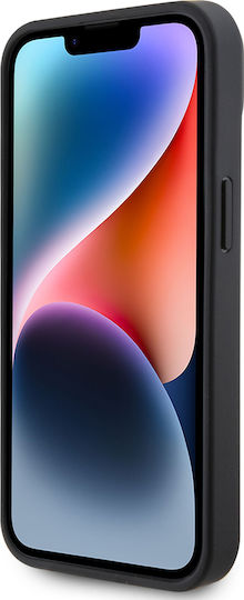 Ferrari 6.1" Back Cover Plastic Black (iPhone 15)