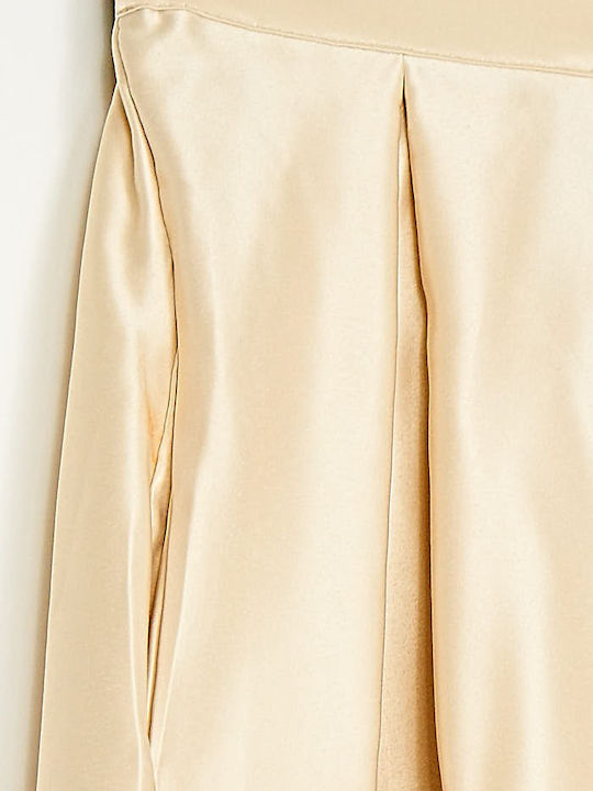 Midi Skirt Cloche Beige