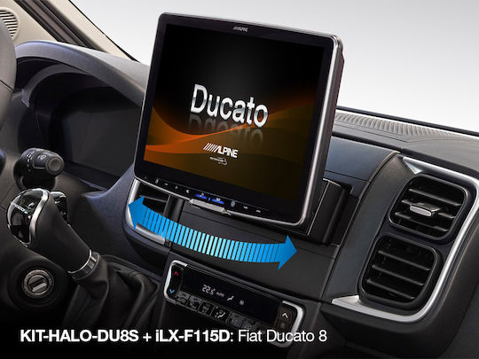 Alpine Ηχοσύστημα Αυτοκινήτου 2 DIN (Bluetooth/USB/AUX) με Οθόνη Αφής 11"