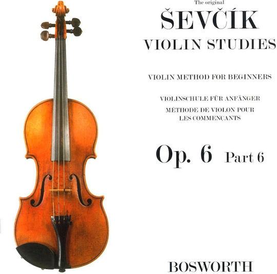 Bosworth Edition SEVCIK Studies Op.6 N 6 Lernmethode für Geige