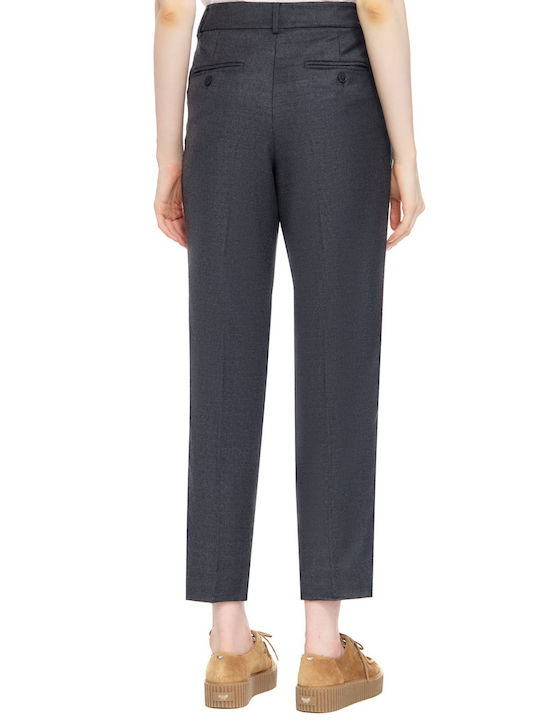 Weekend Maxmara Damen Stoff Hose Gray