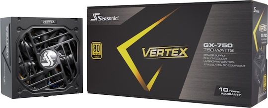 Seasonic Vertex GX 750W Black Computer Power Supply Full Modular 80 Plus Gold