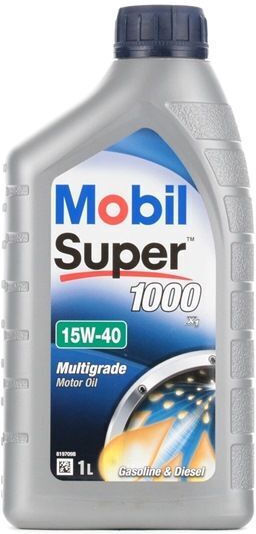 Mobil Super 1000 X1 Synthetic Car Oil 15W-40 1lt