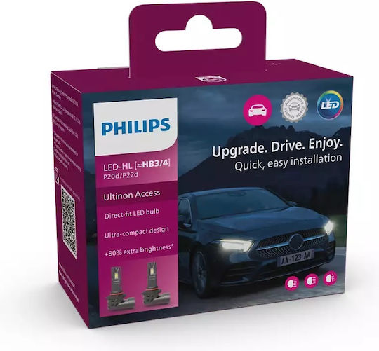 Philips Lamps Car Ultinon Access LED 6000K Cold White 12V 2pcs