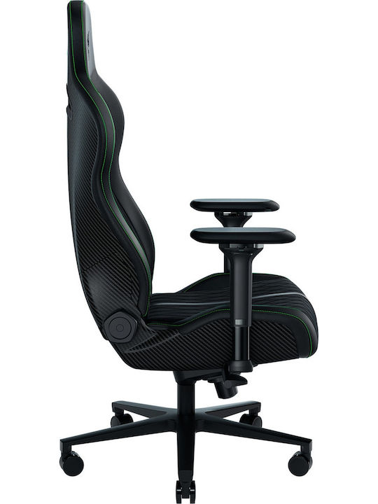 Razer Enki Pro Καρέκλα Gaming Δερματίνης με Ρυθμιζόμενα Μπράτσα Μαύρο/Πράσινο