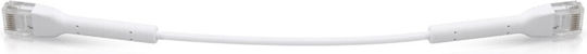 Ubiquiti U/UTP Cat.6 (Gigabit) Καλώδιο Δικτύου Ethernet 0.1m Λευκό