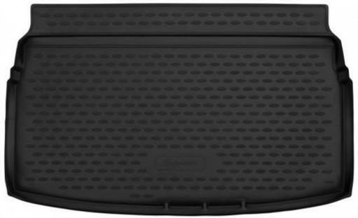 Novline Trunk Mats Tray Type 1pcs from Rubber for Volkswagen T-Cross Black