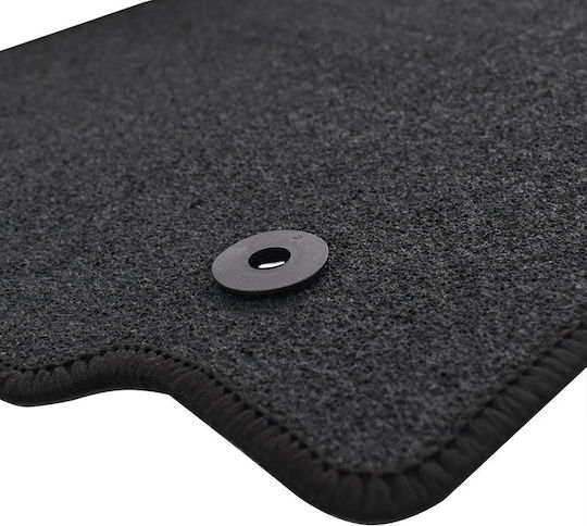 Rigum Set of Front and Rear Mats 4pcs for Opel Vectra 2002 2008 Black