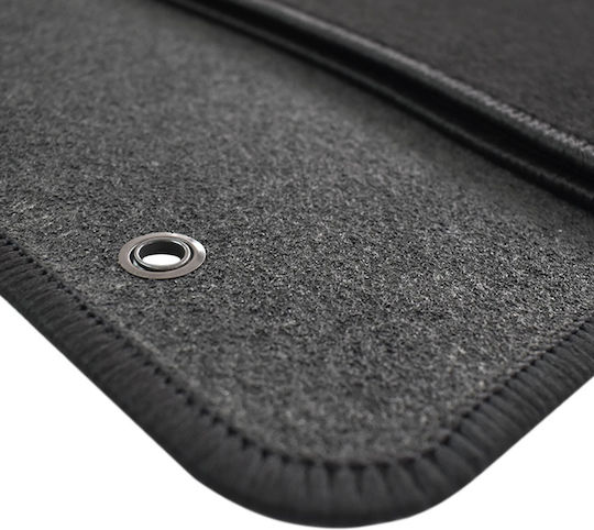 Rigum Set of Front and Rear Mats 4pcs for Subaru Impreza Black