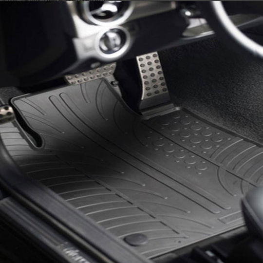 Gledring Σετ Μπροστινά και Πίσω Πατάκια 4τμχ για Volkswagen Tiguan 2007-2016 Μαύρα