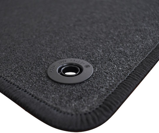 Rigum Set of Front and Rear Mats 4pcs for Ford Tourneo Courier 2014+ Black