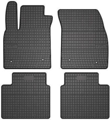 Frogum Set of Front and Rear Mats 4pcs from Rubber for Ford Focus Black