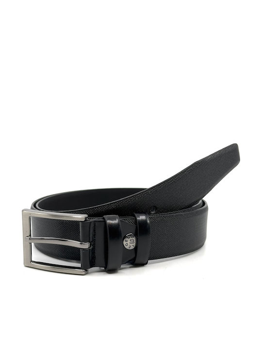 Men's Belt Leather Black