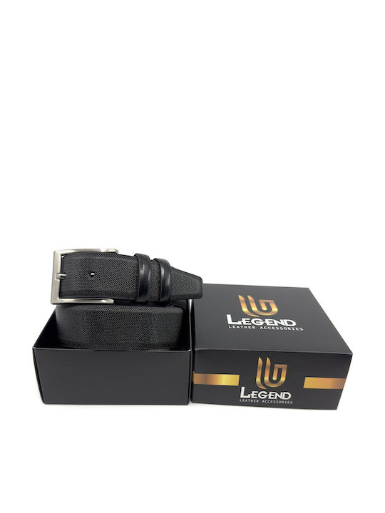 Men's Belt Leather Black