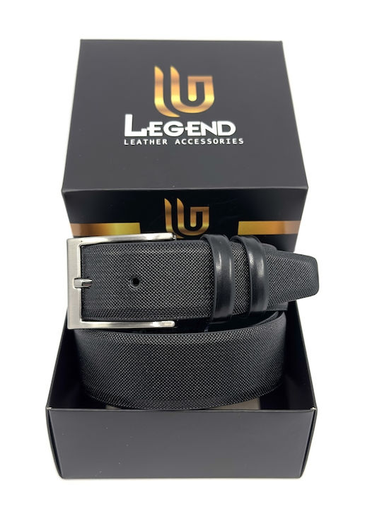 Men's Belt Leather Black