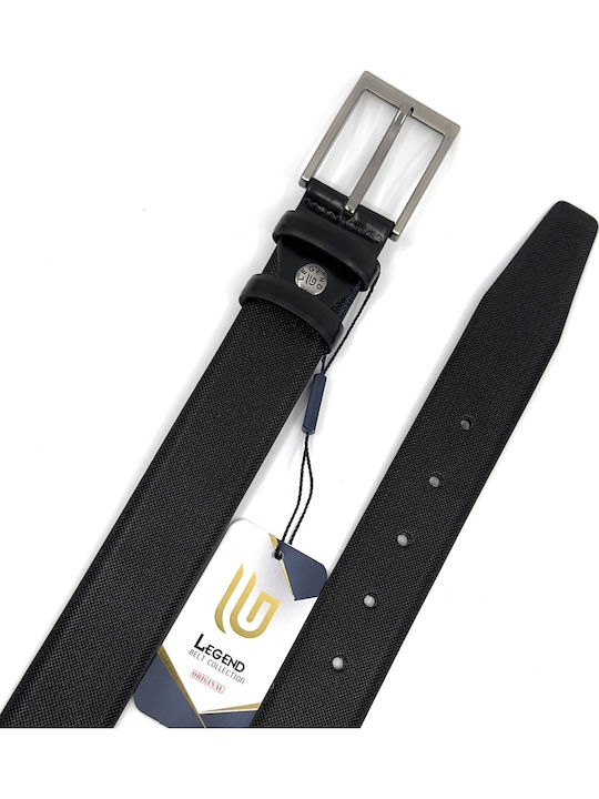 Men's Belt Leather Black