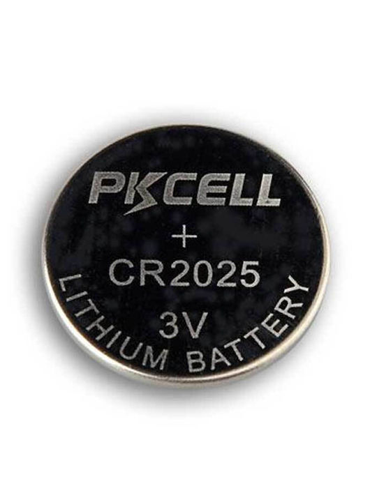 Pkcell Μπαταρία Λιθίου Ρολογιών CR2025 3V 1τμχ