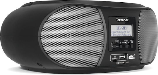 Technisat DigitRadio 210 Tragbares Radio DAB+ Schwarz
