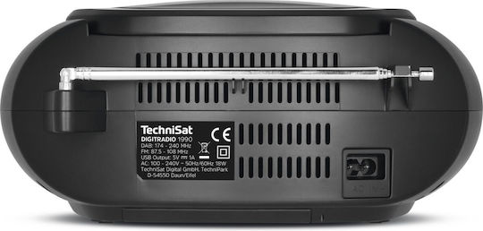 Technisat DigitRadio 210 Tragbares Radio DAB+ Schwarz