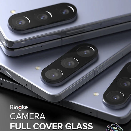 Ringke 2 Pack Cover Προστασία Κάμερας Tempered Glass Μαύρο για το Galaxy Z Fold5