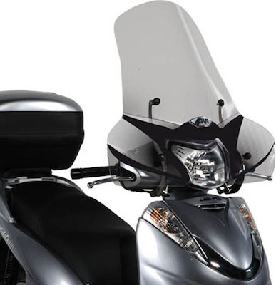 Givi Motorcycle Windshield & Windscreen Transparent Visor for Honda SH 300 - Vision 50/110 2007-2014 308A