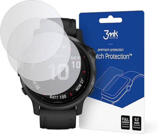 3MK Flexible 7H Tempered Glass pentru Garmin Fenix 6S/6S Pro 3buc
