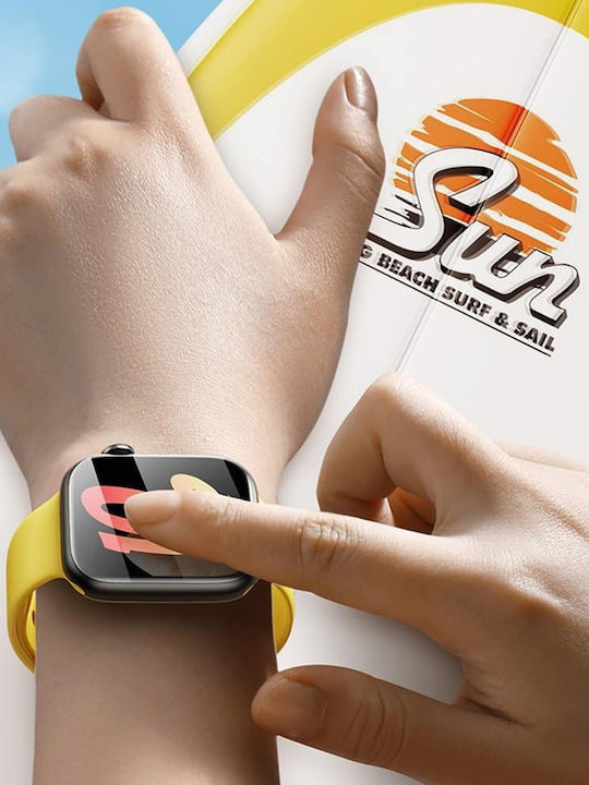 Baseus Nanocrystal Displayschutzfolie für das Apple Watch 44mm 2Stück P6001510B201-01