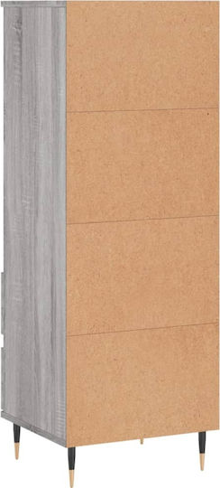 Bibliotecă Gri 40x36x110cm