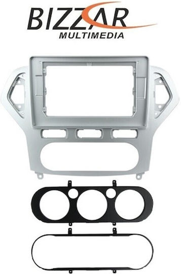 Bizzar DIN Fascia Panels 2 Din Compatible with Screen 9" for Ford Mondeo 2007-2010
