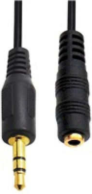 Καλώδιο 3,5 mm Stecker - 3,5 mm Buchse Schwarz 3m (01.037.0499)