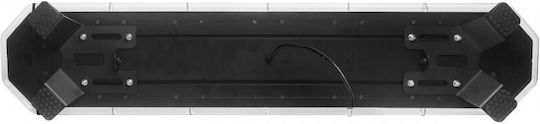 Kamar Auto-Leuchtturm LED 12 / 24V 153cm mit Orange Beleuchtung
