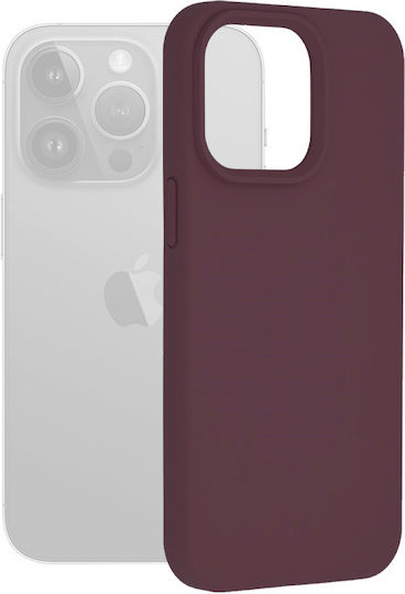 Techsuit Back Cover Silicone Waterproof Purple (iPhone 15 Pro Max)