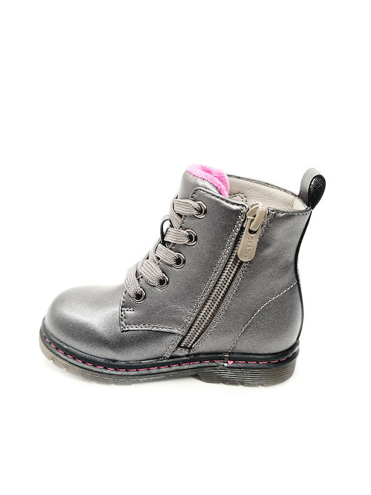 Weestep Kids Boots with Zipper Gray