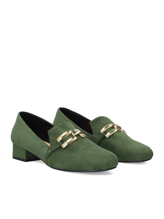 Дамски мокасини в Green цвят