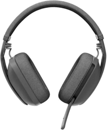 Logitech Zone Vibe Graphite Ασύρματα On Ear Multimedia Ακουστικά με μικροφωνο και σύνδεση Bluetooth / USB-C