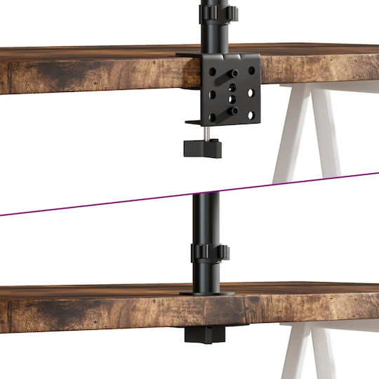 vidaXL Stand Desk Mounted Monitor (358000)