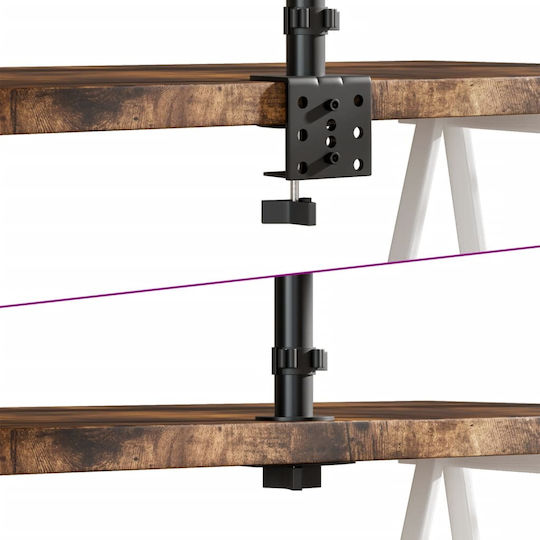 vidaXL Stand Desk Mounted Monitor (358002)