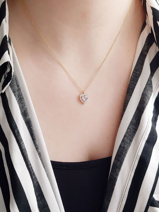 Xrisokosmima Σετ με Κολιέ από Χρυσό 14K